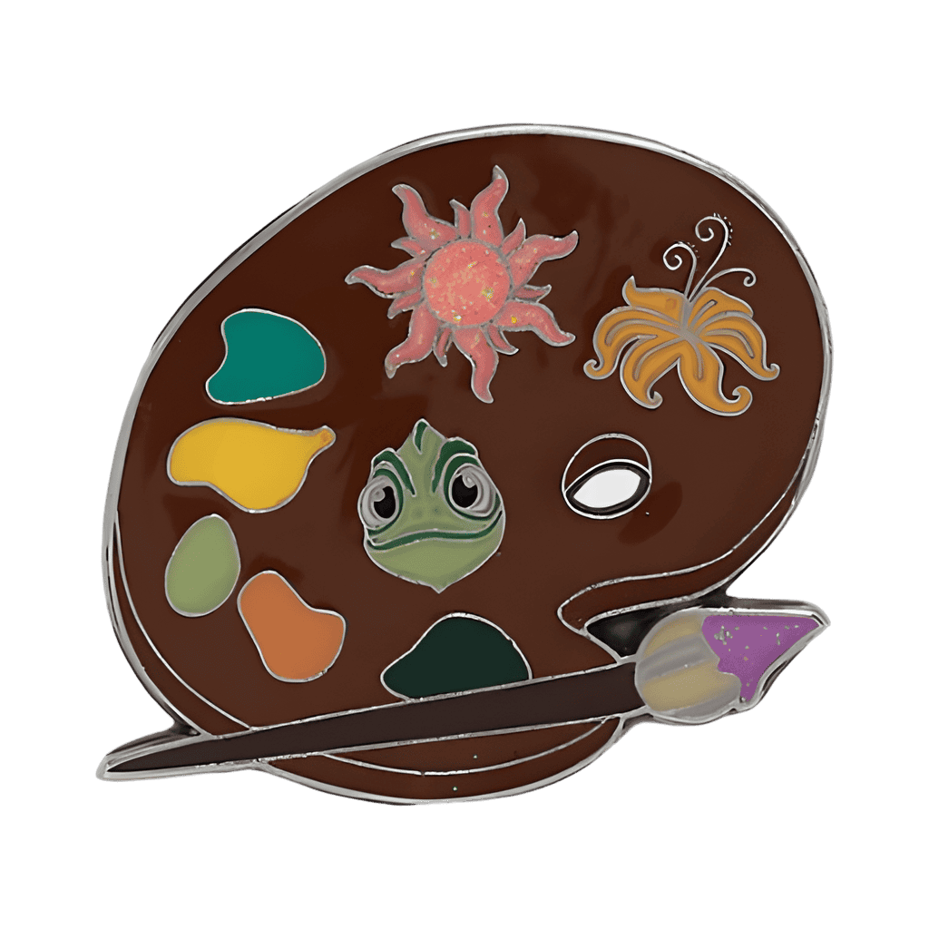 Pascal Paint Palette Disney pin
