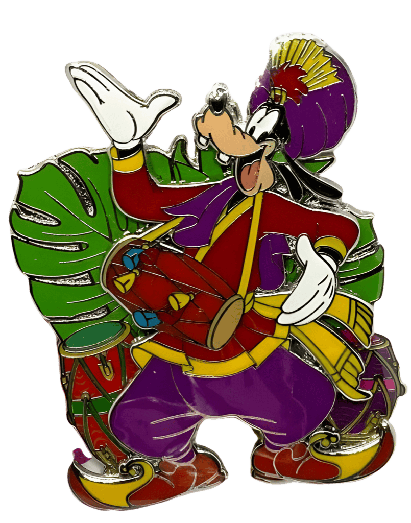 Goofy with Drums Disney pin