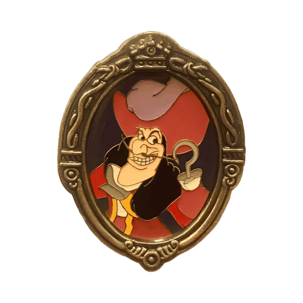 Captain Hook Disney pin
