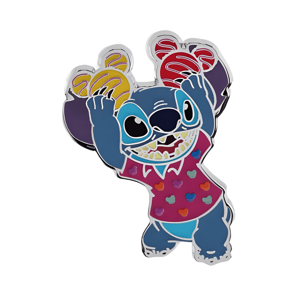 Stitch with Macaron Disney pin