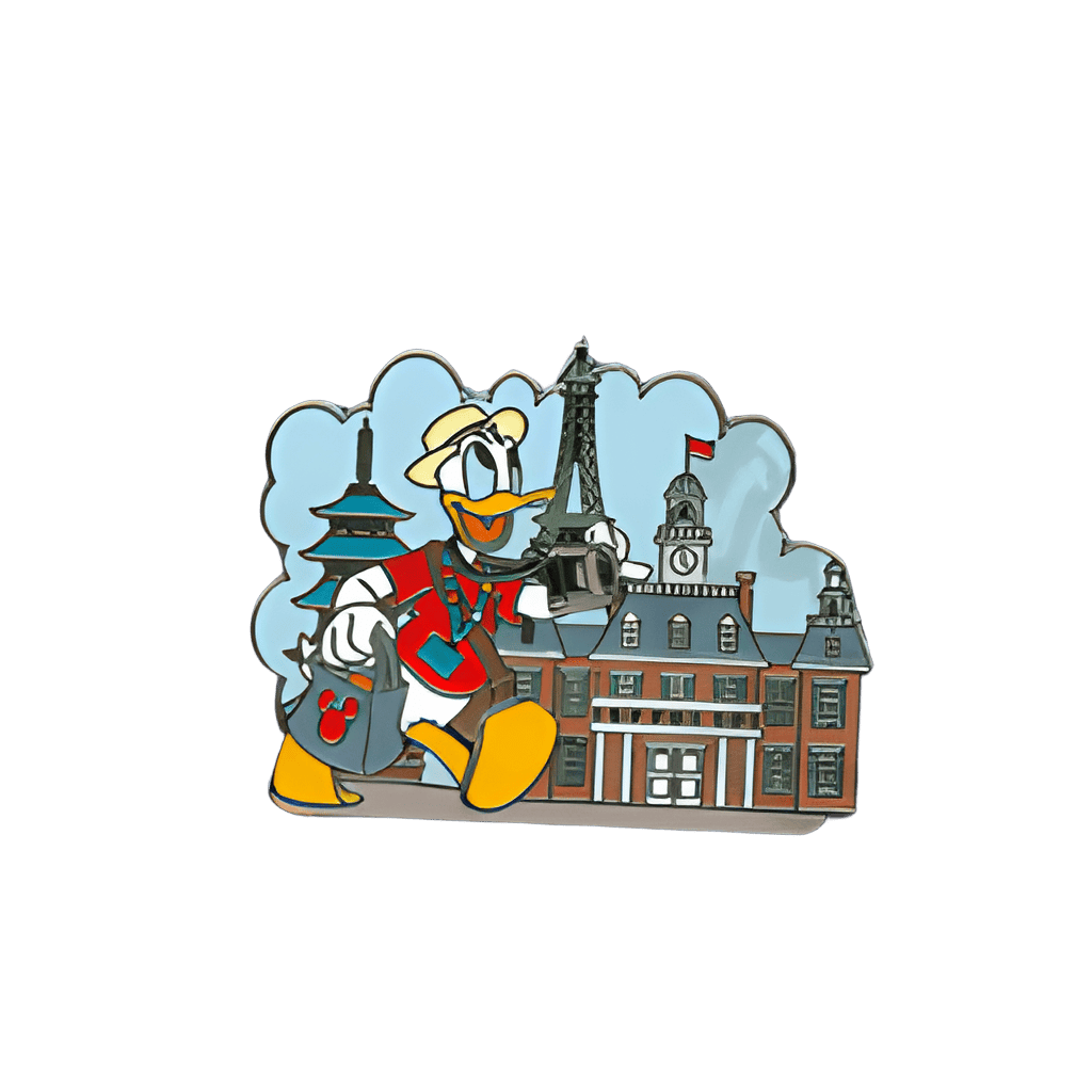 Donald in the World Showcase Disney pin