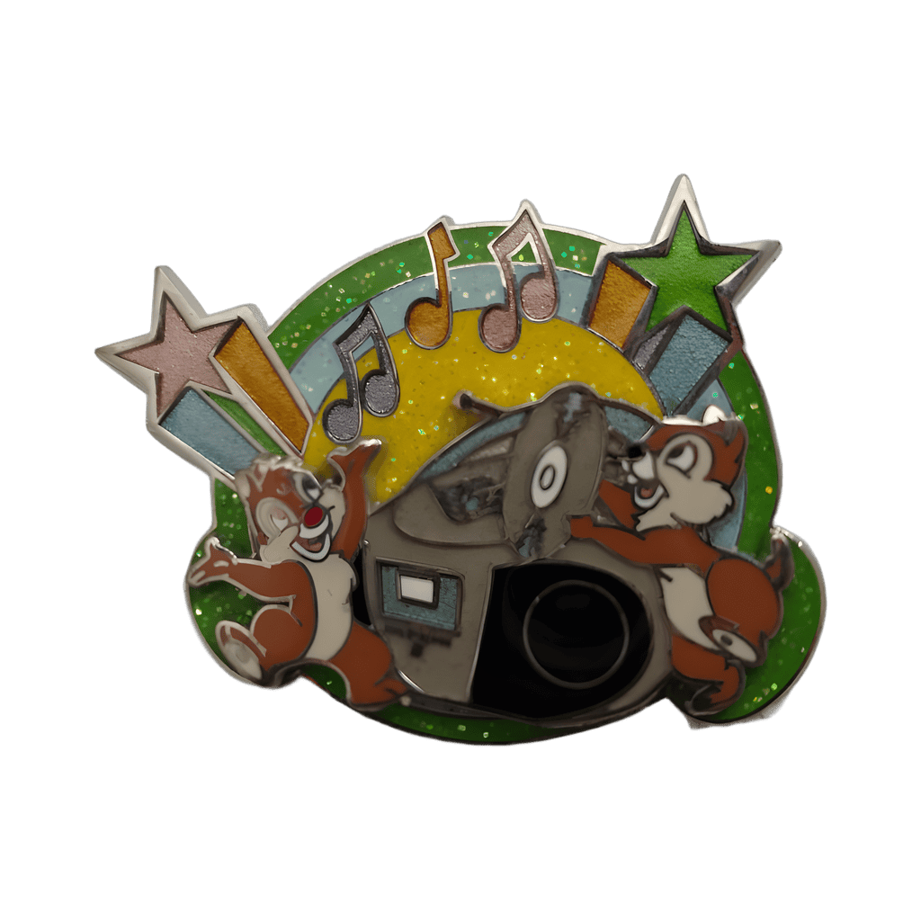 Music Through Time - Chip & Dale Disney pin