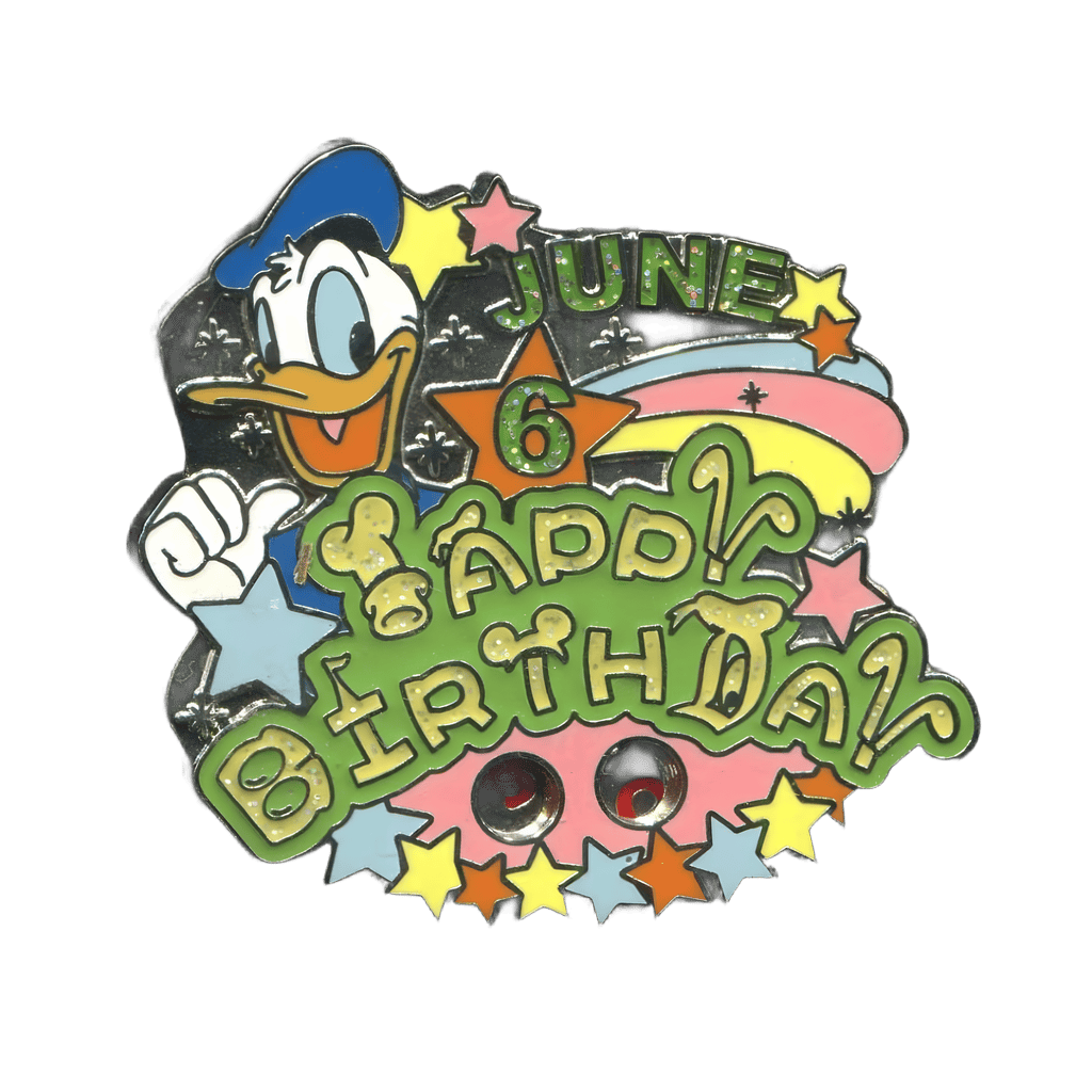 June (Donald Duck) Disney pin
