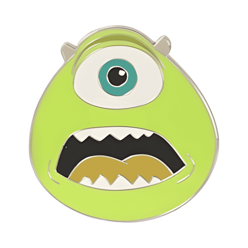 Mike Wazowski Scream Disney pin