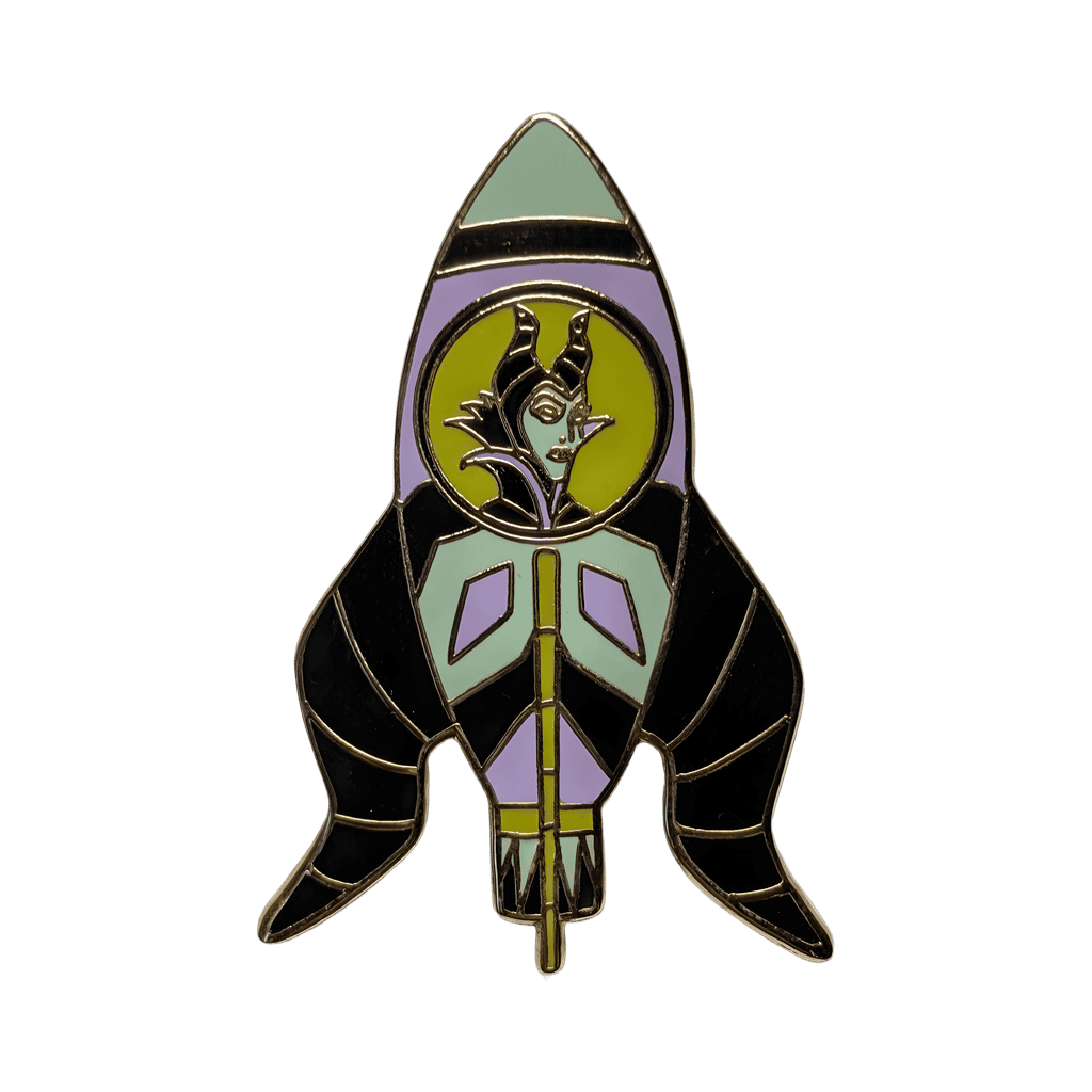 Maleficent Rocket Disney pin