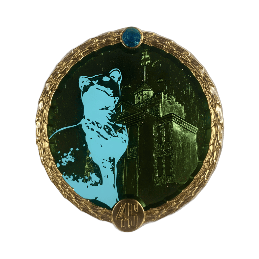 Cat: CHASER Disney pin