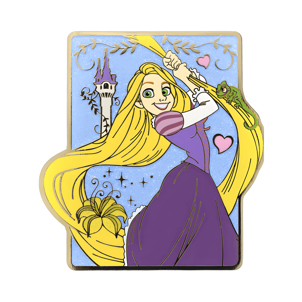 Tangled - Rapunzel & Pascal Disney pin
