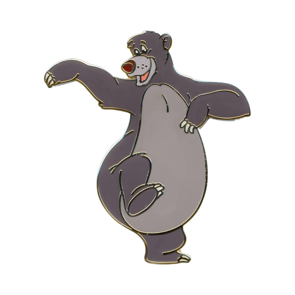 Baloo Dancing Disney pin