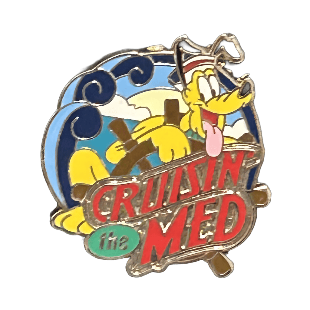 Pluto - Cruisn’ the Med Disney pin