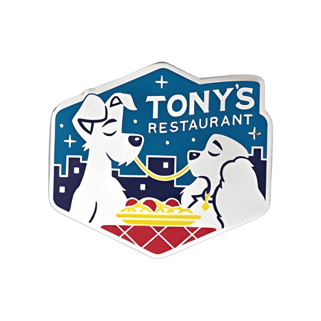 Tony's Restaurant Disney pin