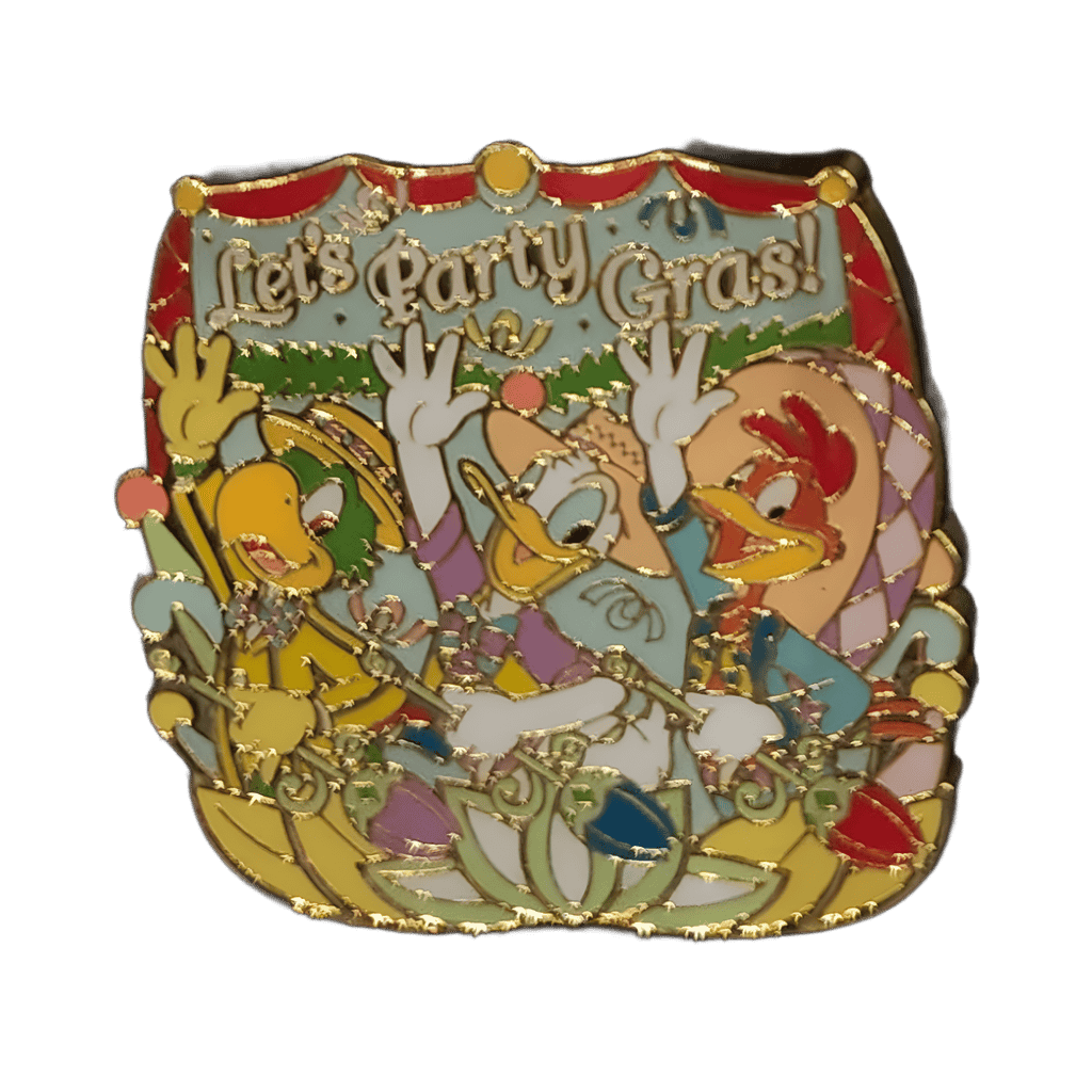 Let's Party Gras! - Donald, Jose, and Panchito Disney pin