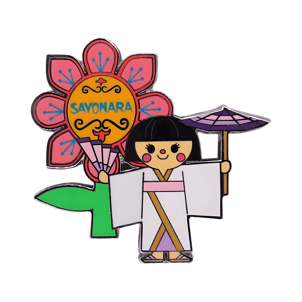 Japanese Girl - Sayonara Disney pin