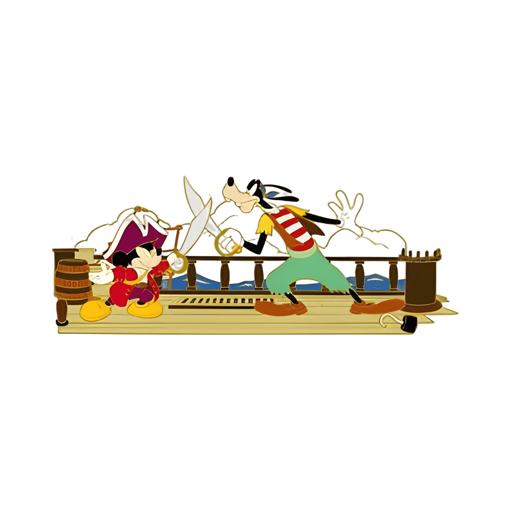 Mickey and Goofy Disney pin