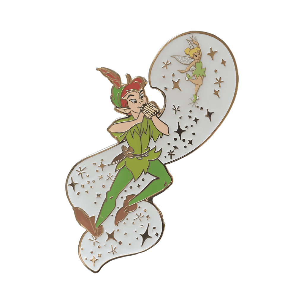 Peter Pan and Tinker Bell Disney pin
