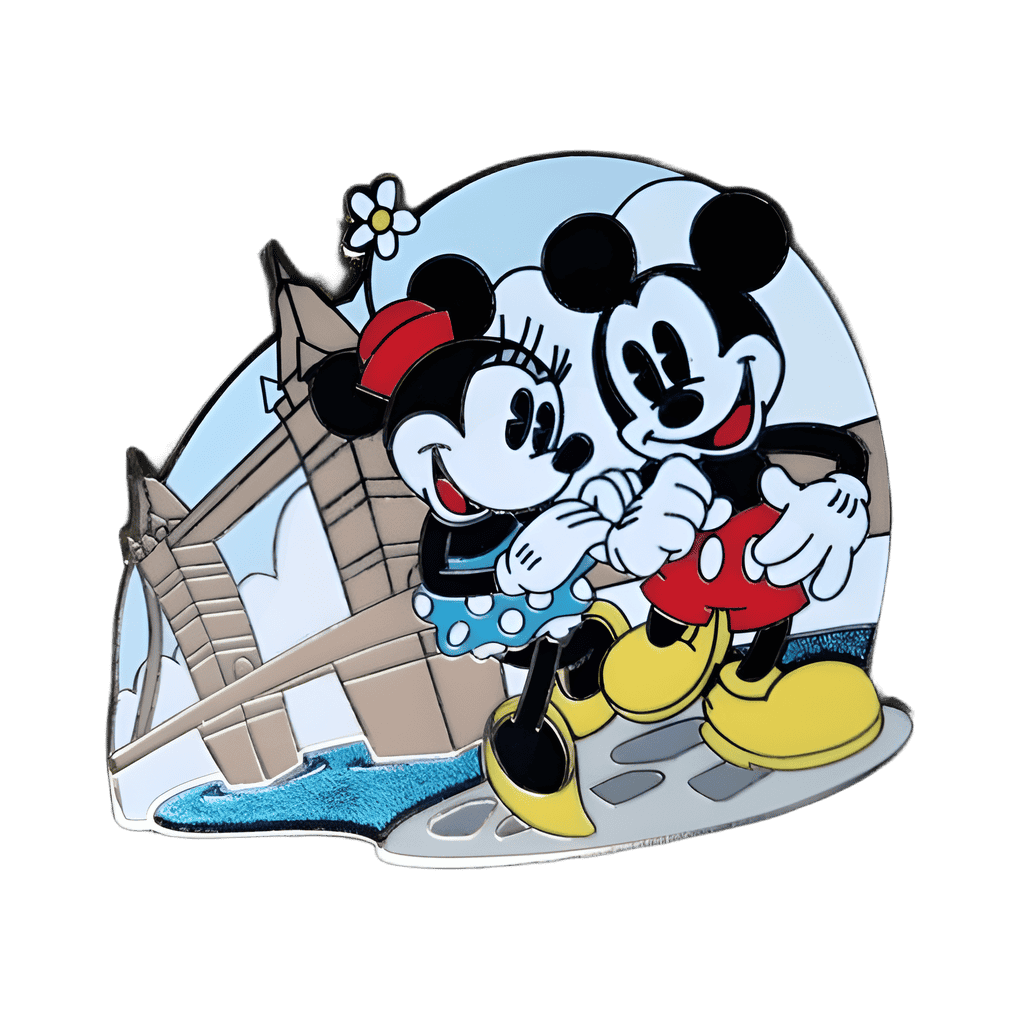 Mickey & Minnie in London Disney pin
