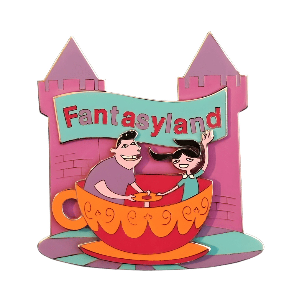 Fantasyland Disney pin