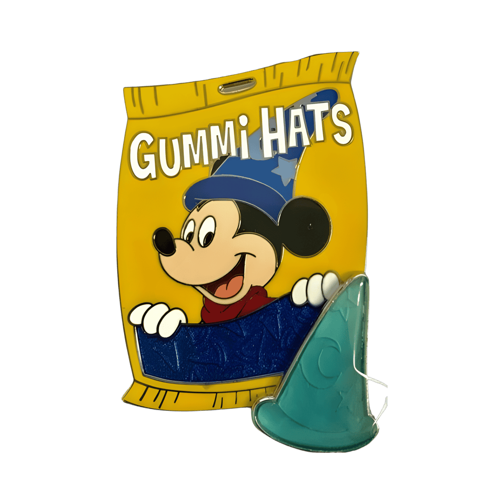 Sorcerer Mickey Gummi Hats Disney pin