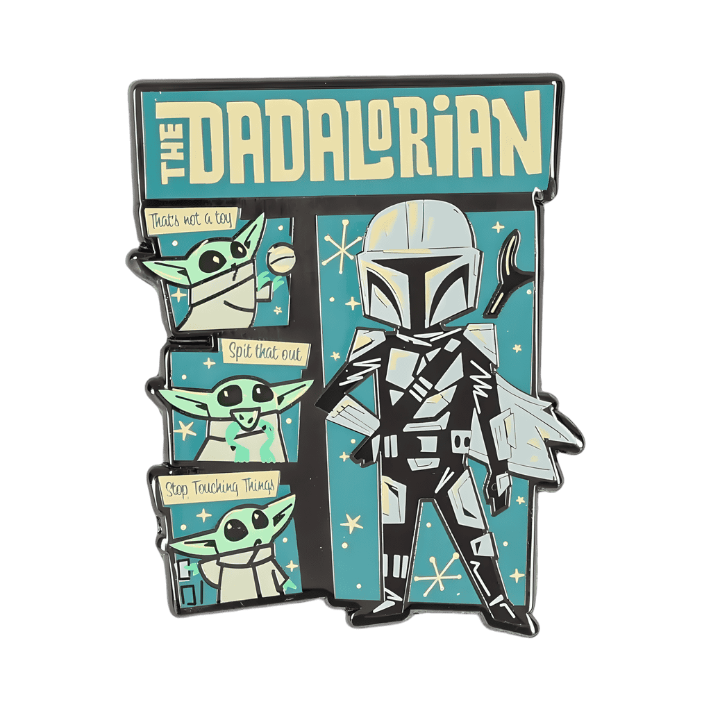 The Dadalorian Disney pin
