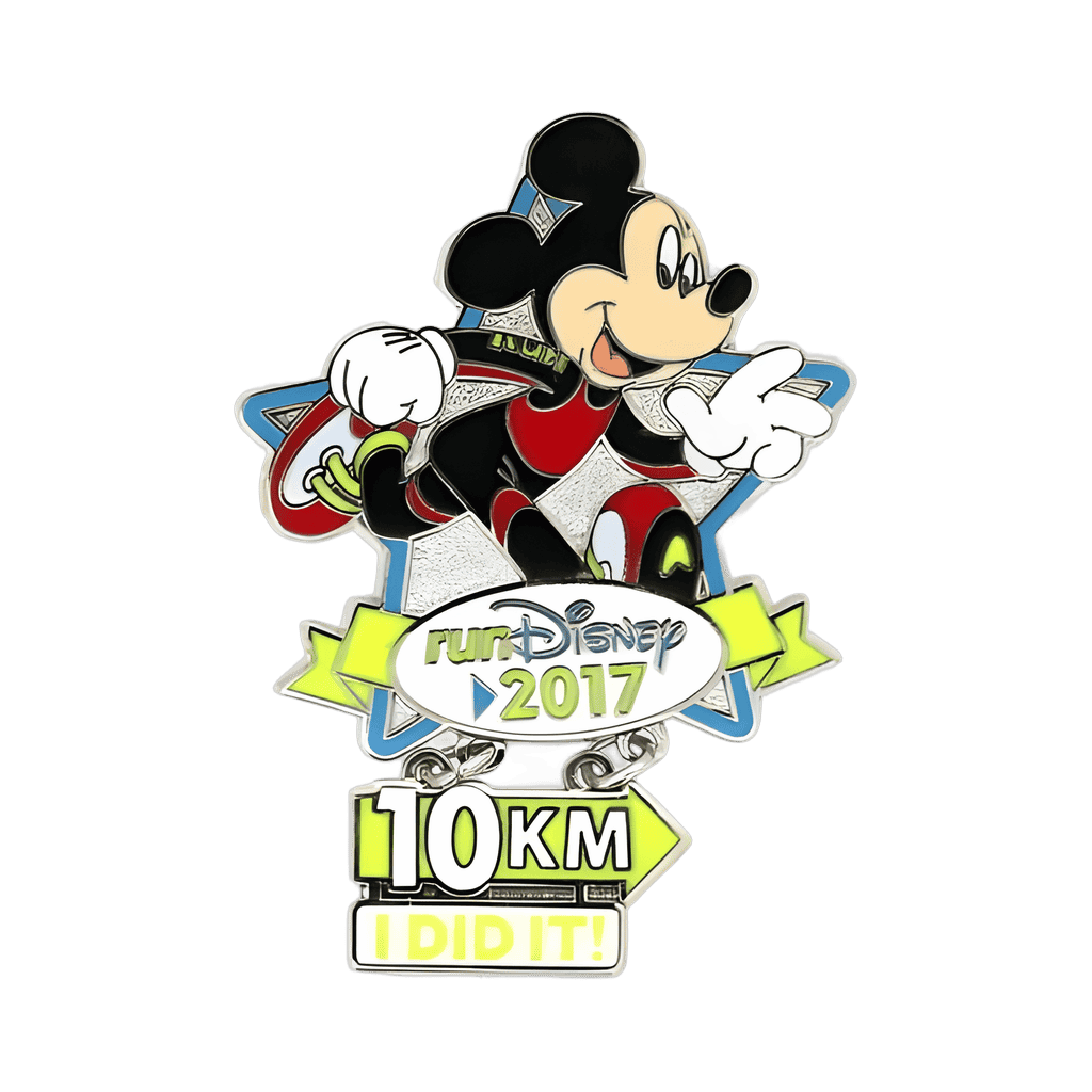 runDisney 2017 - Mickey 10K Disney pin