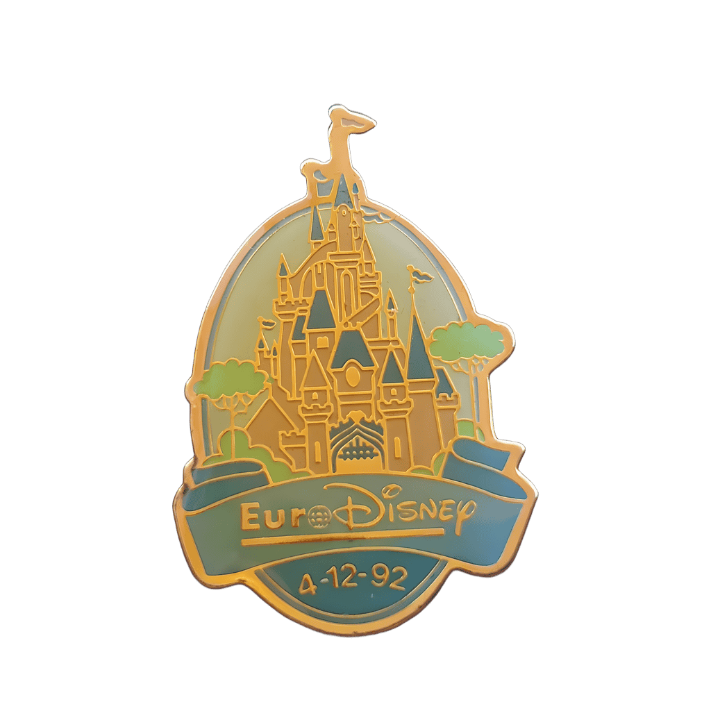 Castle - 4-12-92 Disney pin