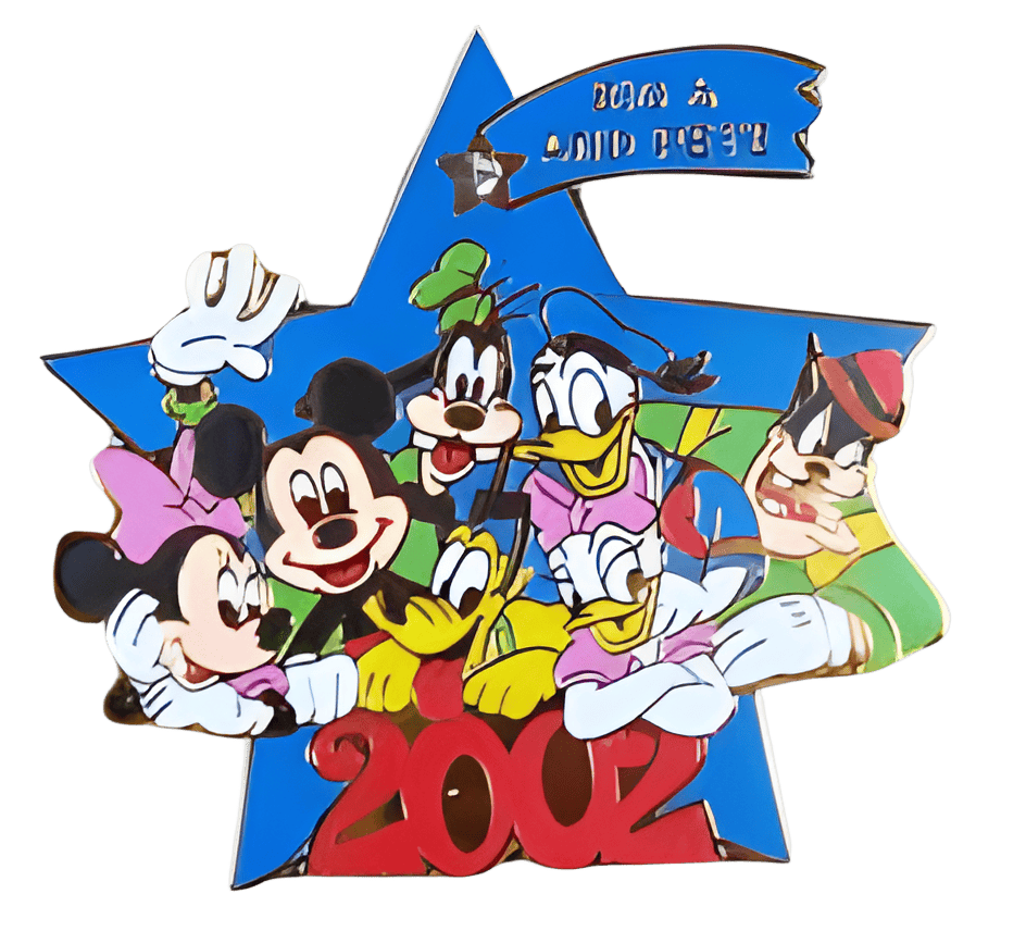 Big 6 and Pete Disney pin