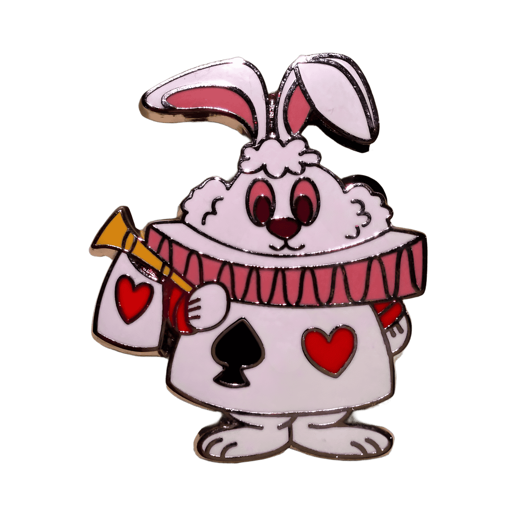 White Rabbit Disney pin
