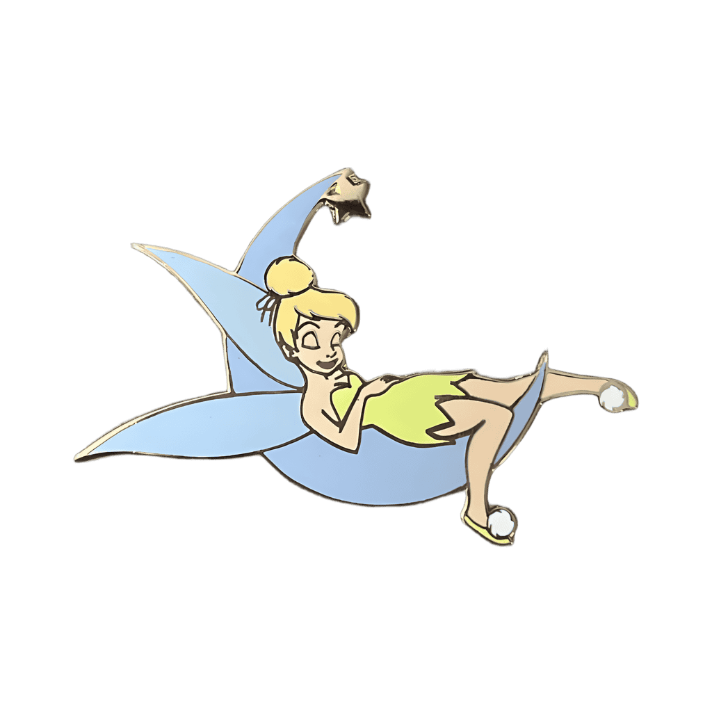 Tinkerbell Dreaming on Moon Disney pin