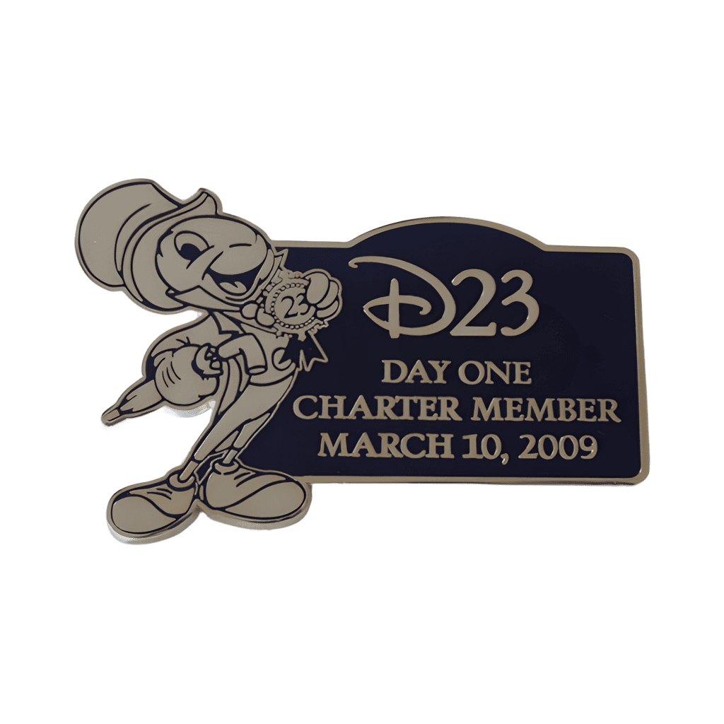 Jiminy Cricket D23 Day One Charter Member Disney pin