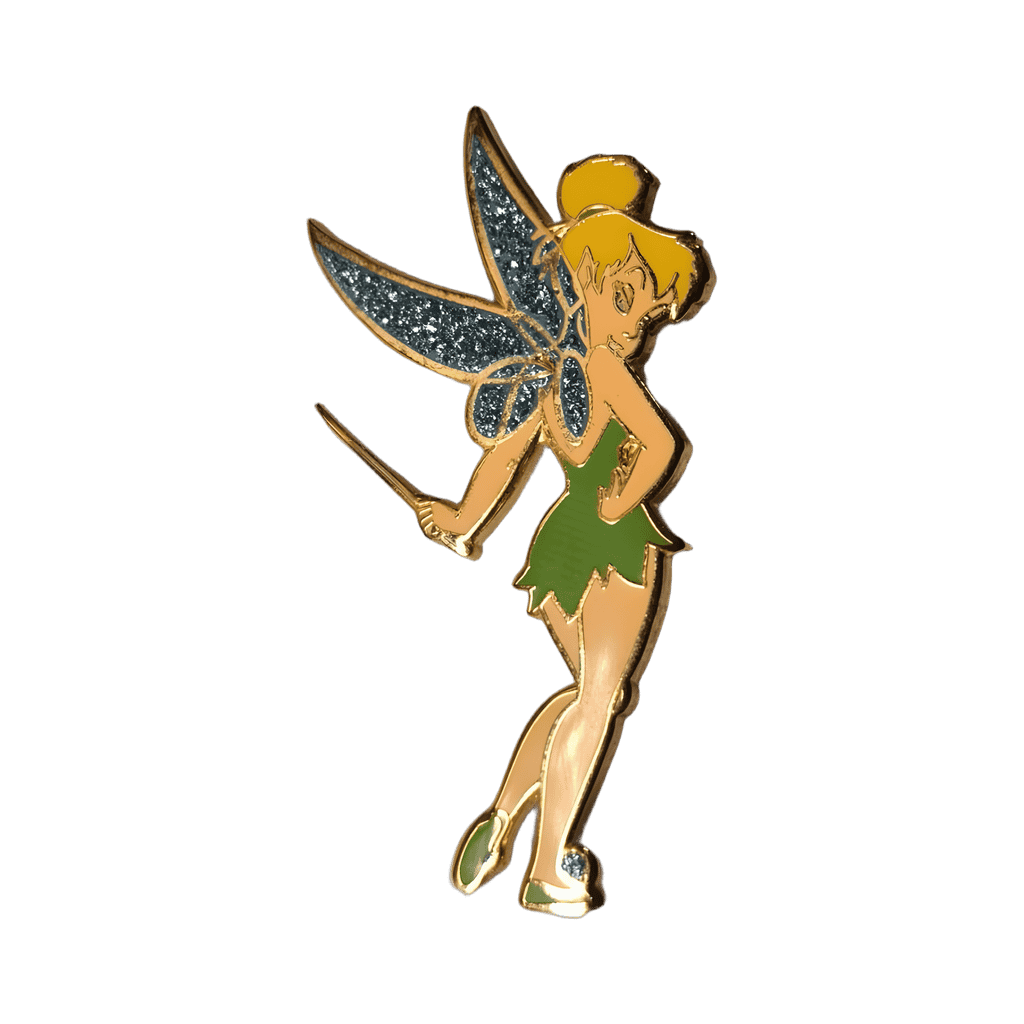 Tinkerbell Sparkling Looking Back Disney pin
