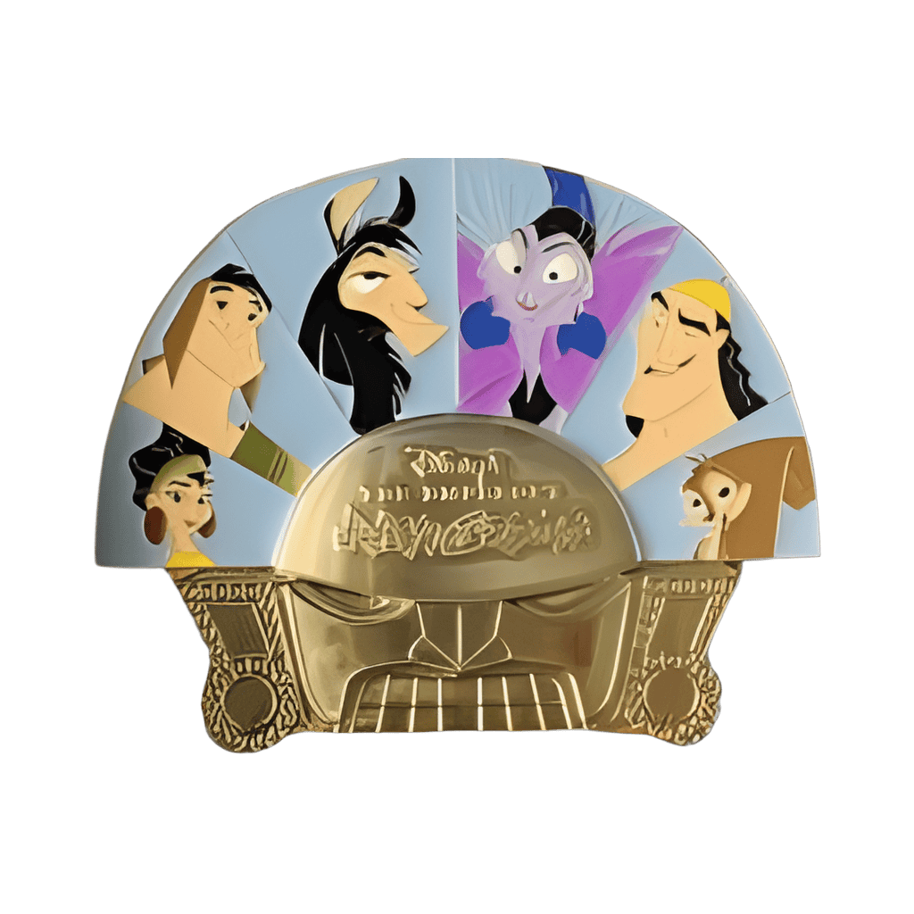 Kuzco, Pacha ,Kronk, Yzma, Chicha and Squirrel Disney pin