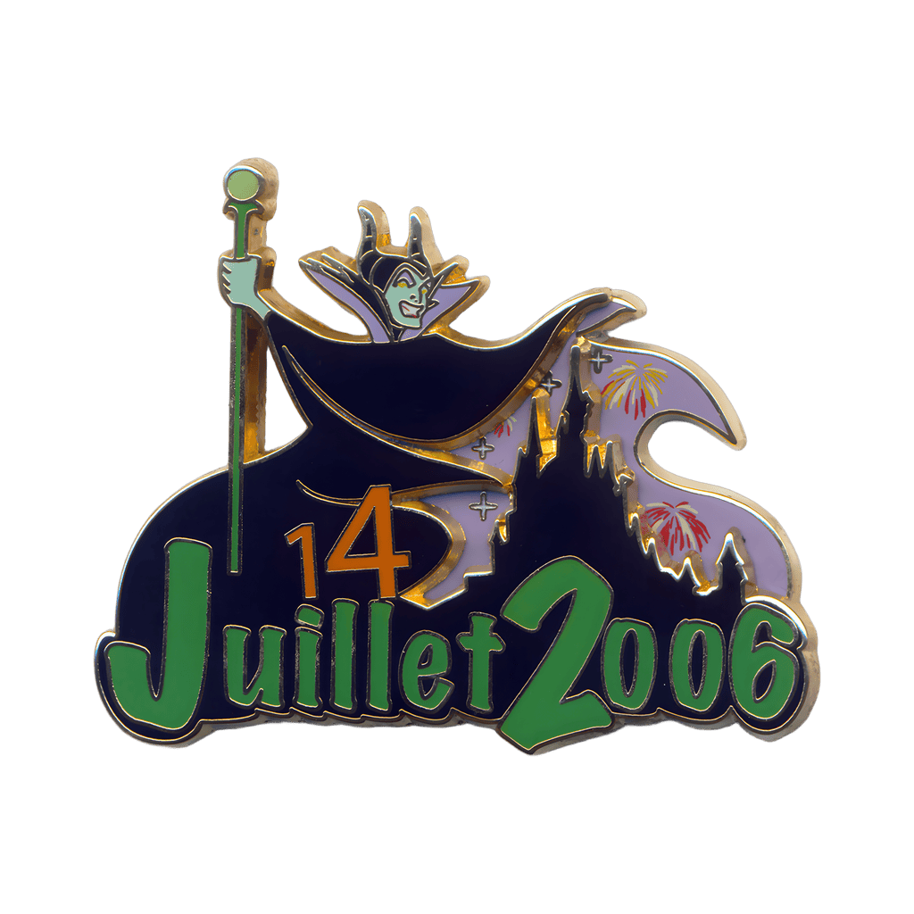 14 Juillet 2006 Maleficent Disney pin