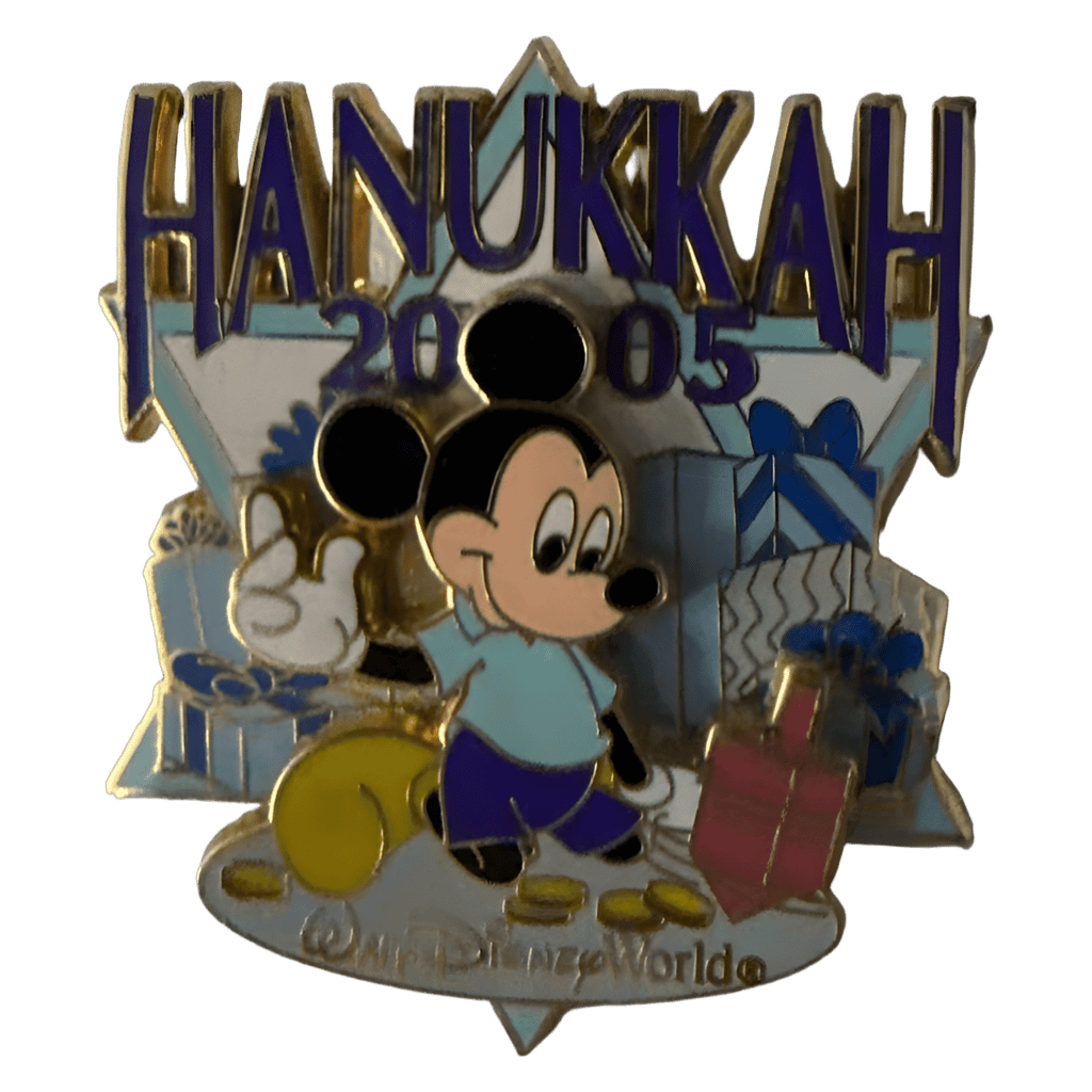 Hanukkah 2005 Mickey Mouse Disney pin