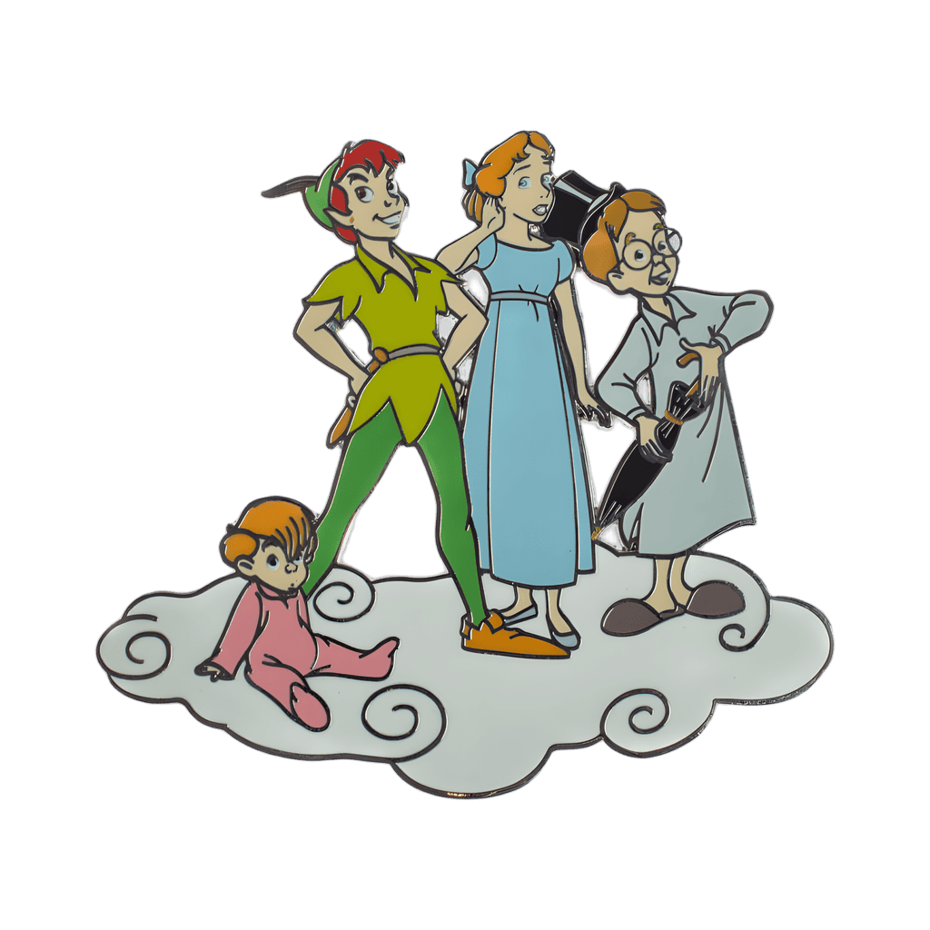 Peter Pan and The Darlings Disney pin