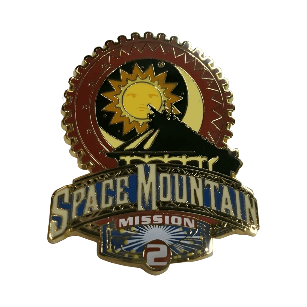 Space Mountain Mission 2 Disney pin
