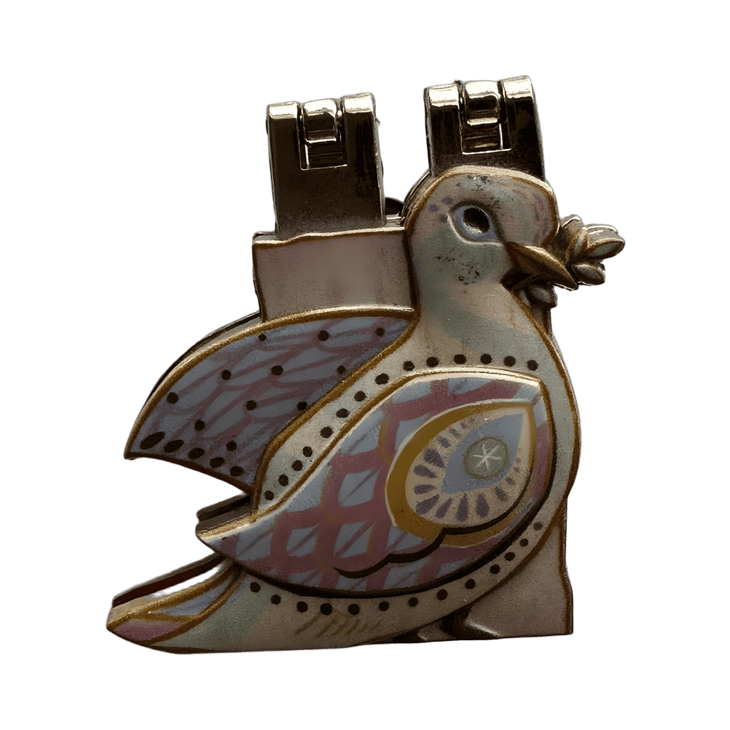 2021 - Hinged Dove Holiday Lantern Disney pin