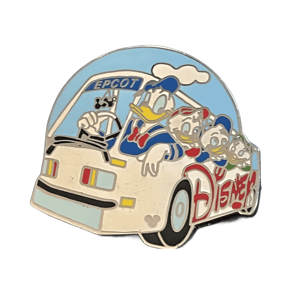 Donald with Huey, Duey, and Louie Disney pin