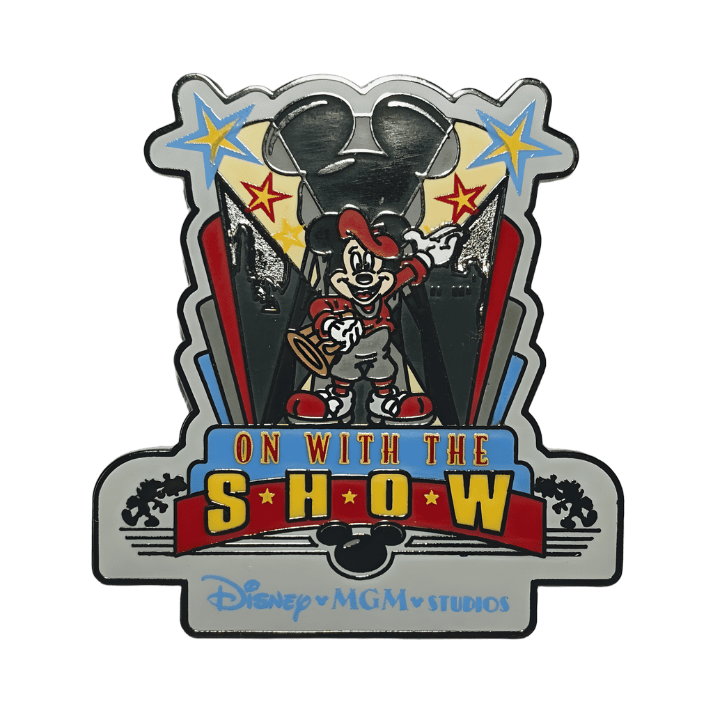 On With the Show - MGM Studios - Director Mickey Mouse Disney pin