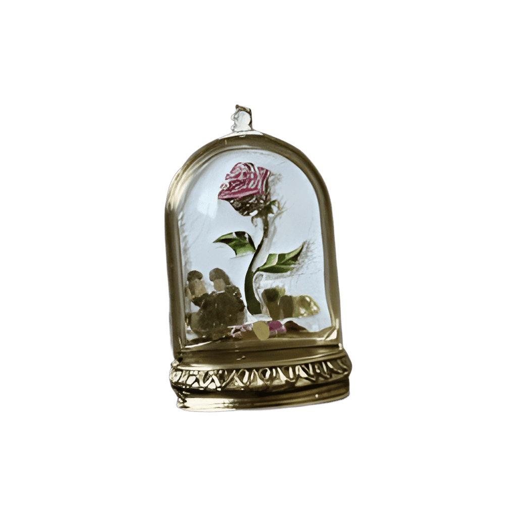Enchanted Rose Bell Jar Disney pin