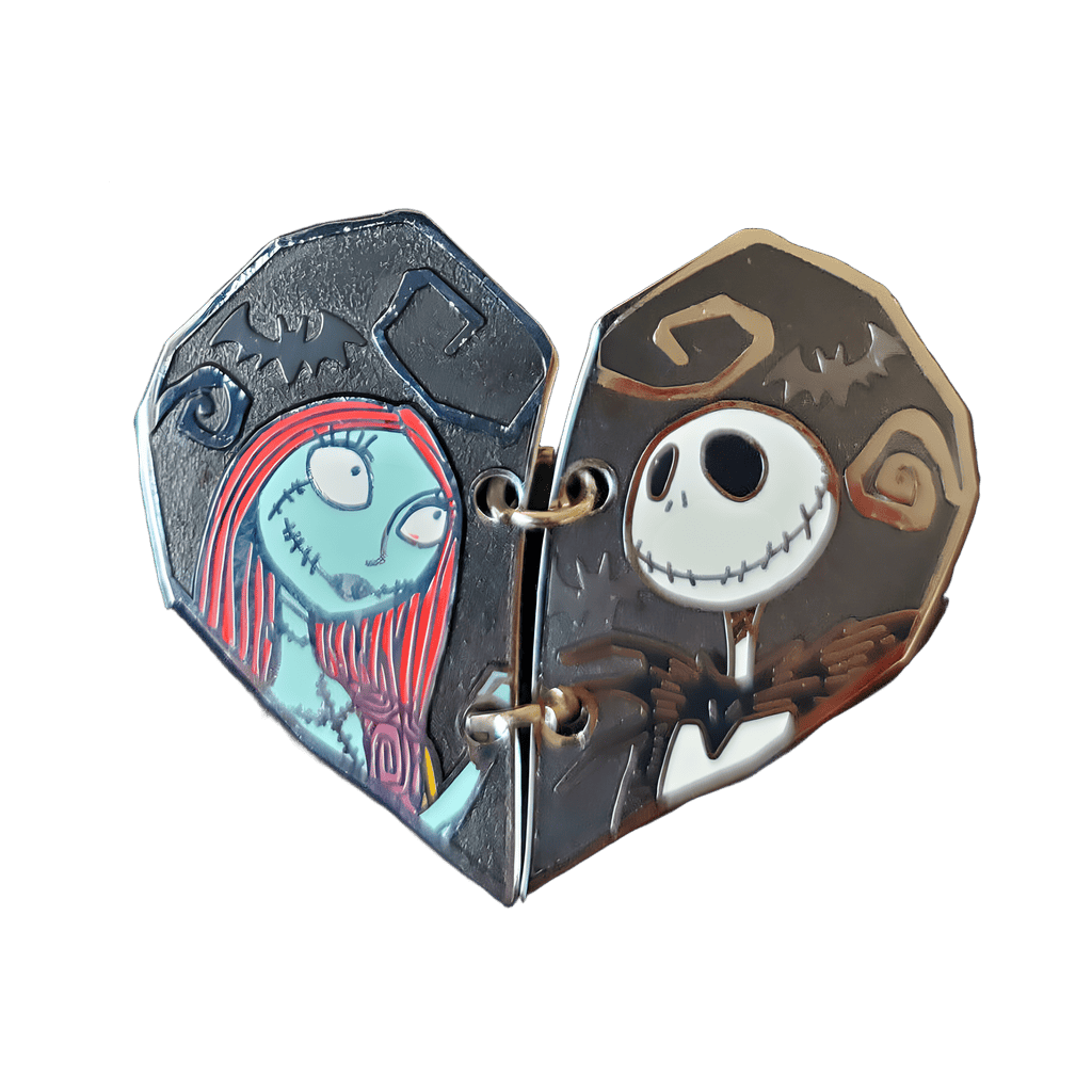 Jack and Sally Disney pin