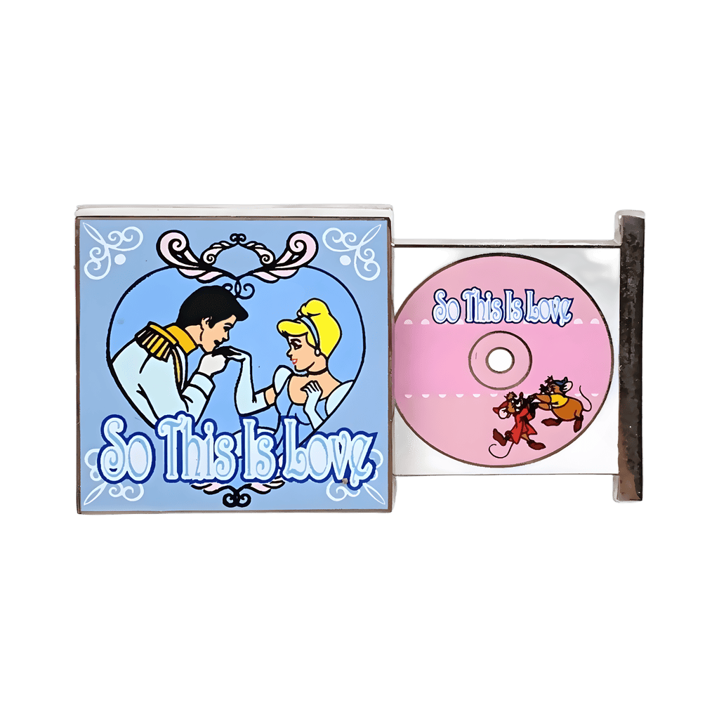 Cinderella and Prince Charming - So This is Love Disney pin