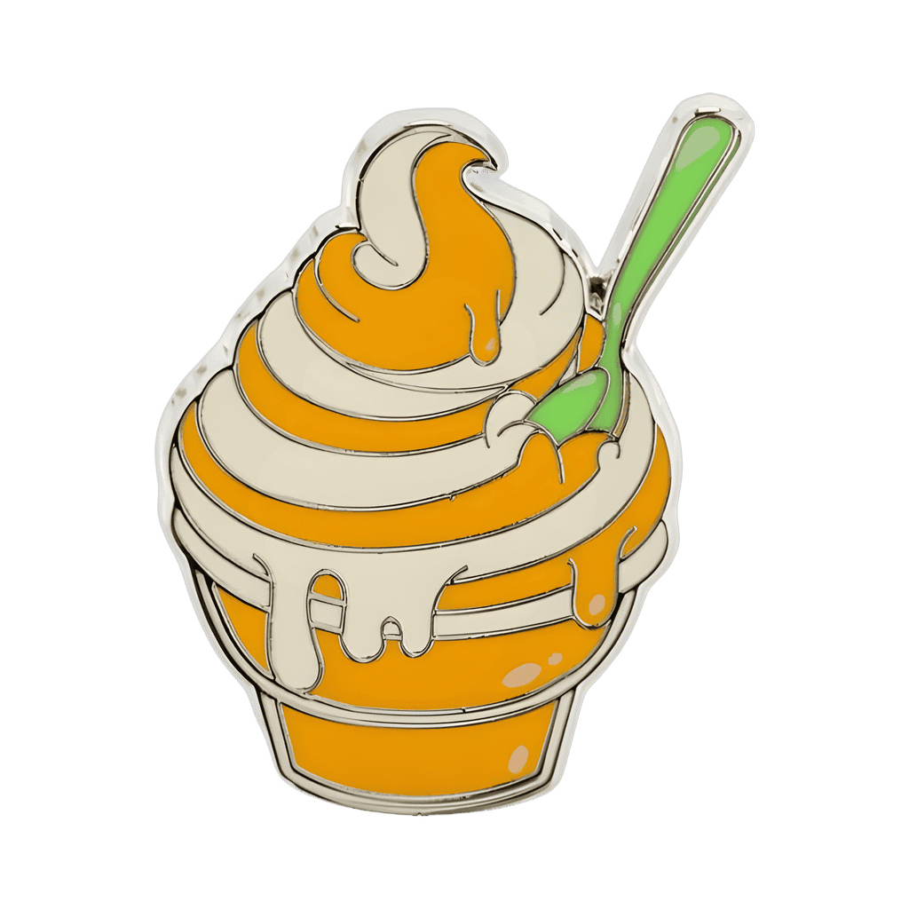 Pineapple / Citrus Swirl Disney pin