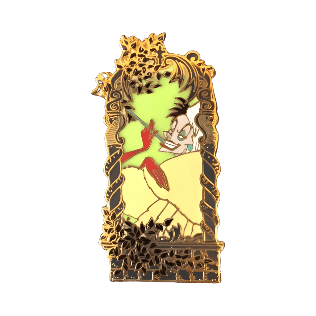 Cruella DeVille in Frame Disney pin