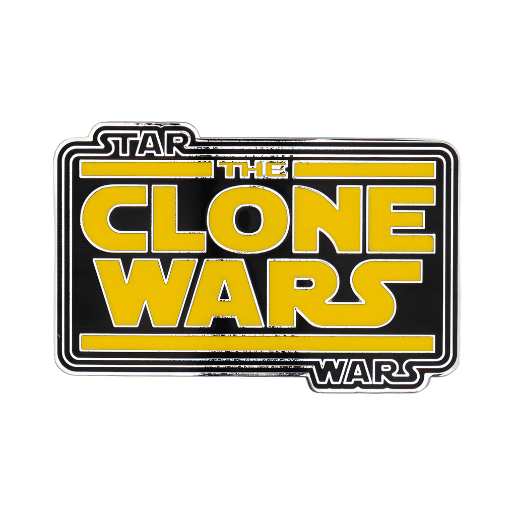 The Clone Wars Logo Disney pin