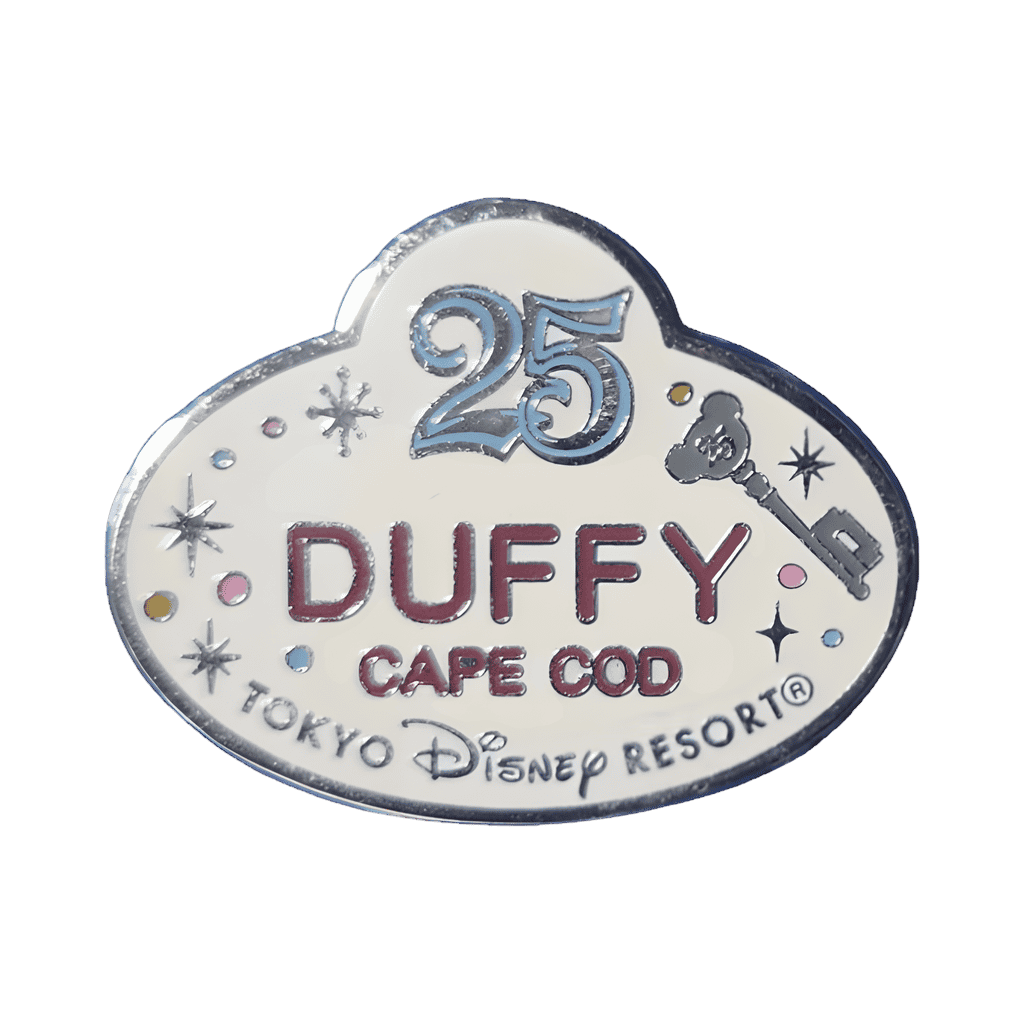 Duffy Name Tag Pin Set - Cape Cod Duffy Cast Member Name Tag Disney pin