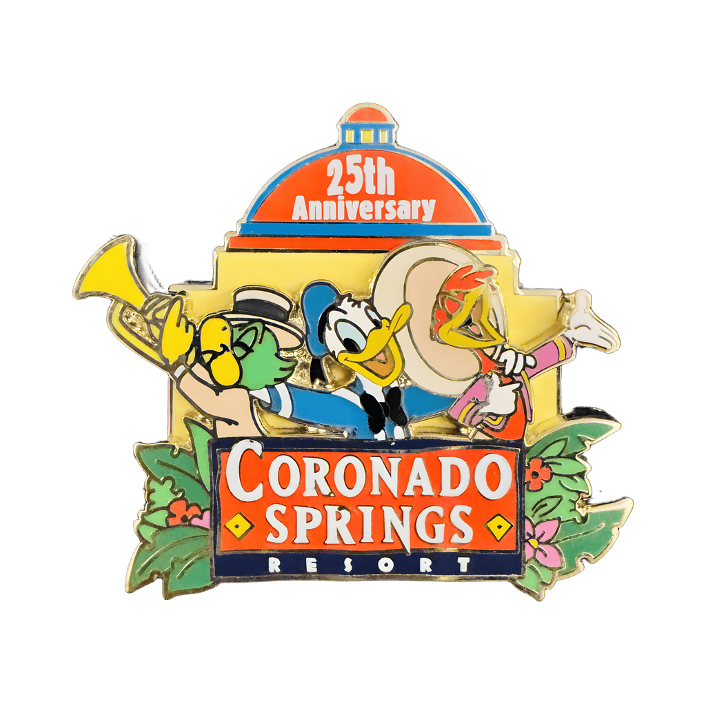 25th Anniversary - The Three Caballeros Disney pin