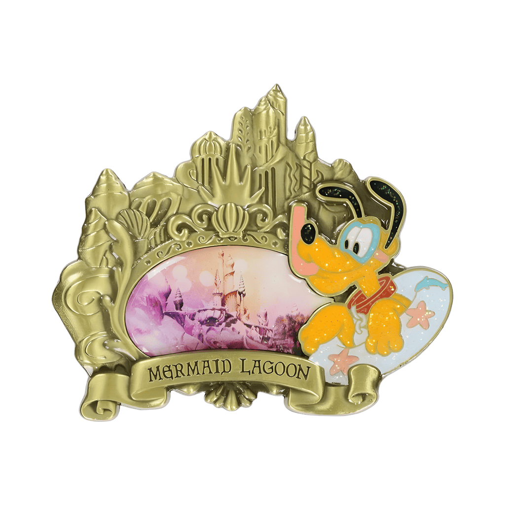 Mermaid Lagoon - Pluto Disney pin