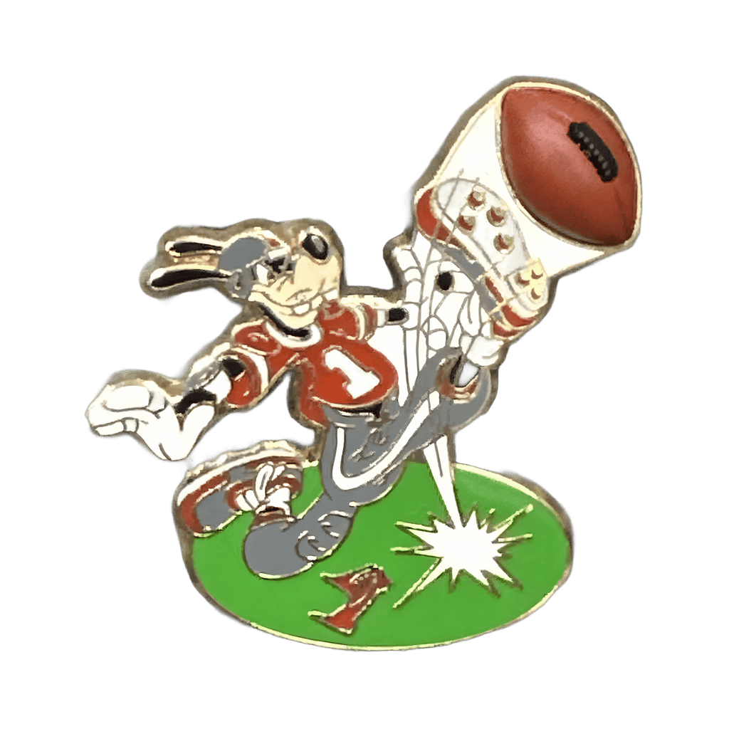 Pin Pursuit Map — Goofy Kicking Free-D Football Disney pin