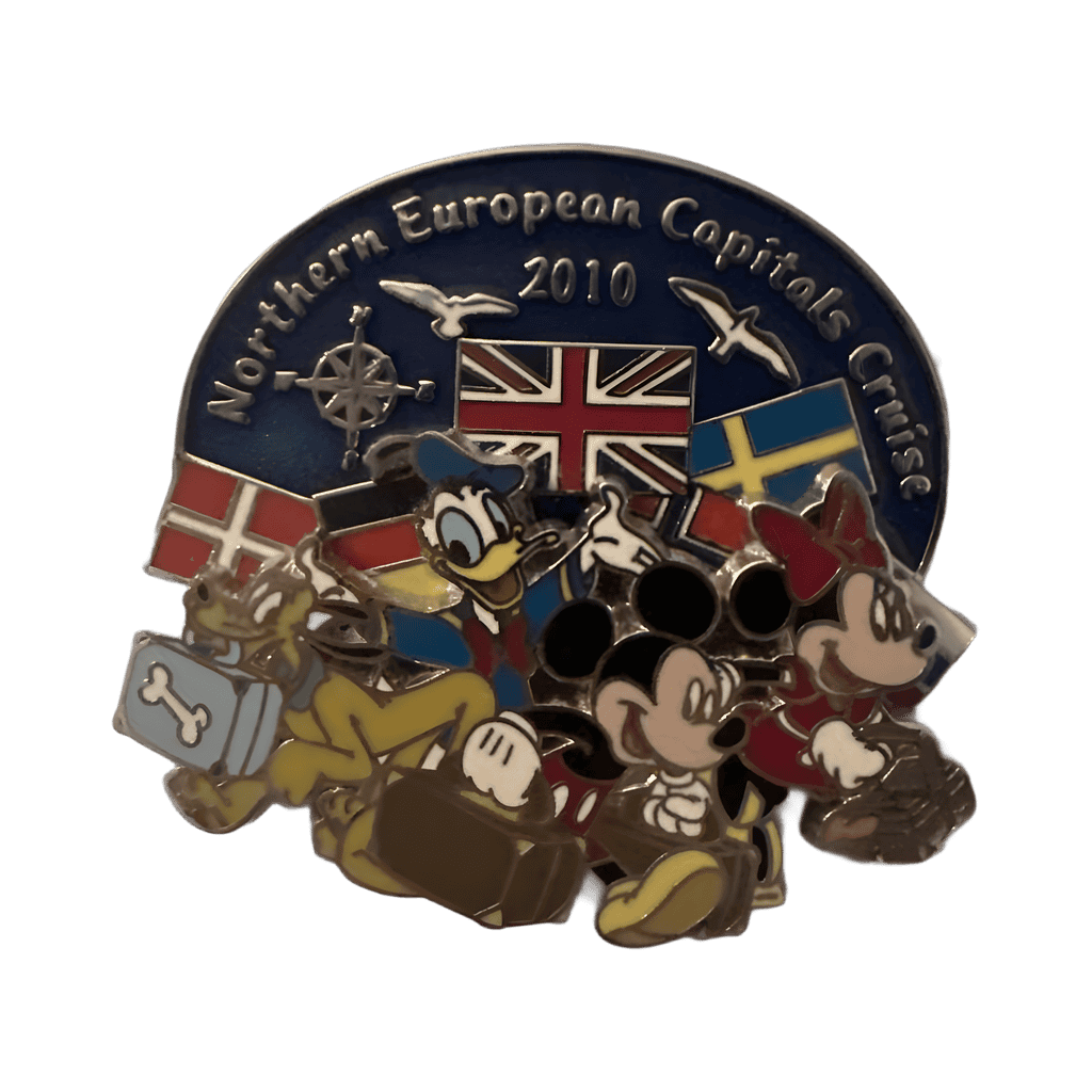 Disney cruise line Northern Europe capitals cruise Disney pin