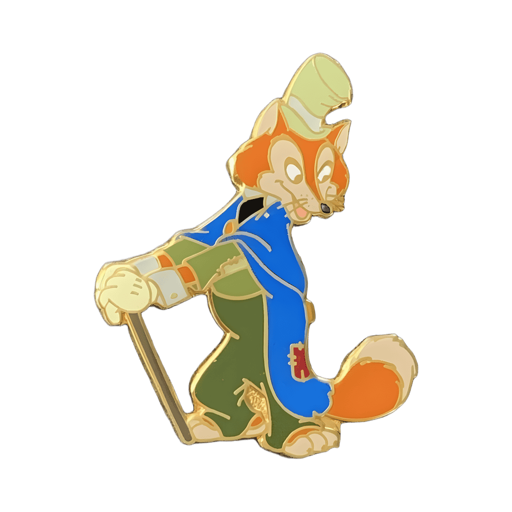 Honest John / J. Worthington Foulfellow, the Fox from 'Pinocchio' Disney pin