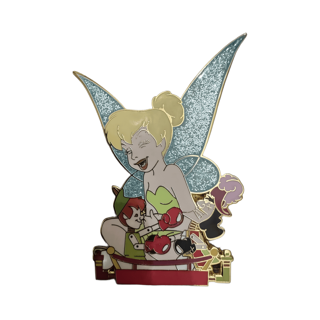 Time for Toys - Tinker Bell with Peter Pan & Captain Hook Disney pin
